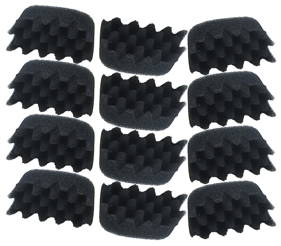 ZANYZAP Bio-Foam 12 Pack for Fluval 104/105/106, 204/205/206 A236 Filter Media