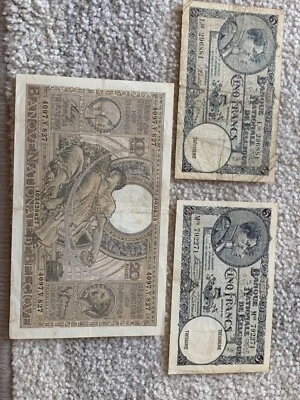 1927-1938 BELGIUM BANKNOTE - Image 1 of 2