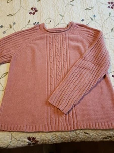 Langarmpullover Acryl in Altrosa - Bild 1 von 12