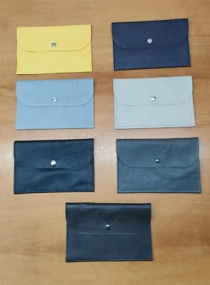 Portadocumenti porta libretto auto moto artigianale Vera Pelle Top MADE IN ITALY - Immagine 1 di 2