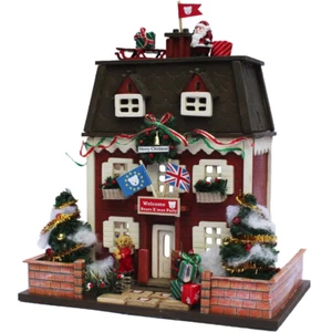 8818 Billy Handmade Dollhouse Woody House Collection / Christmas House - Imagen 1 de 1