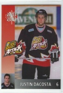 2003-04 Owen Sound Attack (OHL) Justin DaCosta