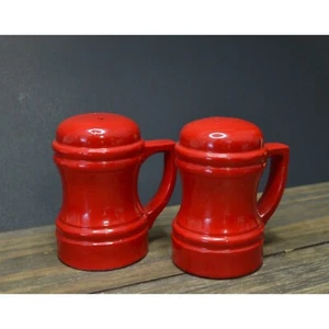 Coctelera de pimienta roja de cerámica vintage de Japón - Imagen 1 de 5