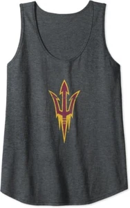 Camiseta sin mangas primaria angustiada de la NCAA Arizona State University Sun Devils MED - Imagen 1 de 6