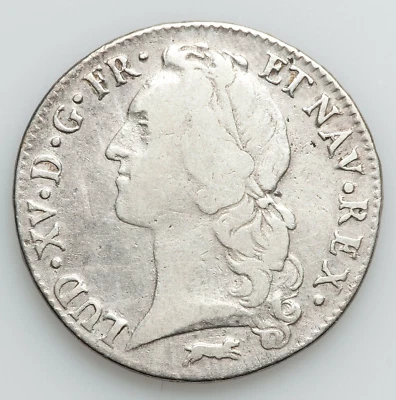1769-R FRANCE LOUIS XV SILVER ECU ORLEANS MINT KM512.18 NGC VF 25 - Image 1 of 4