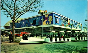 Cartolina postale padiglione trasporti e viaggi NY Worlds Fair PC459 - Foto 1 di 2