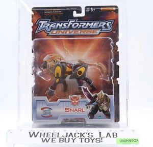 Snarl AFA GRADED U85 Transformers Universe 2003 Hasbro Figure NEW SEALED - Picture 1 of 11