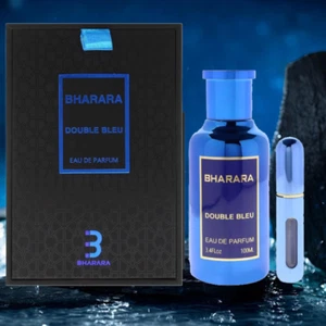 Bharara Double Bleu Pour Homme von Bharara 3,4 Unzen/100 ml EDP Spray für Männer HEISS - Bild 1 von 7