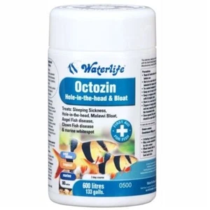 Waterlife Octozin Fish Tank 80 Tablets 120ml Hole in the Head Parasite Treatment - Picture 1 of 5