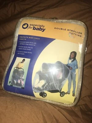 Red portabebés usada suave para asiento de bebé. Mosquitera especialmente para bebé Foto 1 de 4