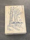 Bare Trees Rubber Stamp by Double D - WInter or Late Fall Woods, Birch Trees