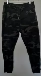 Joggers RETROD 98% Algodón Verde Estampado Camuflaje Talla Med - Imagen 1 de 8