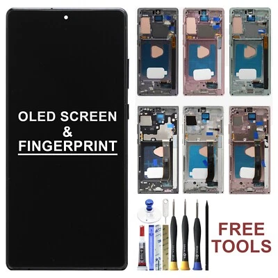 OLED LCD Display Touch Screen Digitizer Frame For Samsung Galaxy Note 20 / Ultra - Image 1 of 3