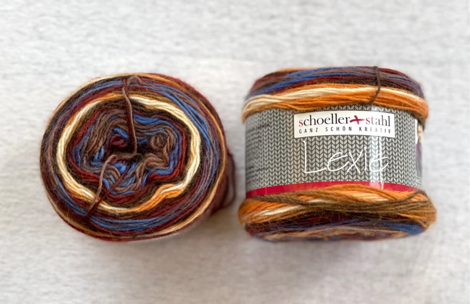 Schoeller+Stahl ,,Lexie'' Fb 003-camel 2x100g - Bild 1 von 1