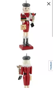 14 Inch Shopping Girl Nut Cracker - Picture 1 of 3
