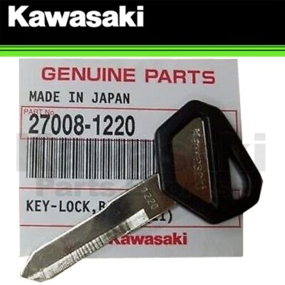 NEW 2006 - 2018 GENUINE KAWASAKI KLX250S KLR 650 KEY BLANK 27008-1220 - Image 1 of 4