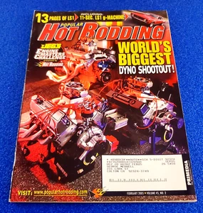 POPULAR HOT RODDING: WORLD'S BIGGEST DYNO SHOOTOUT! FEBRUARY 2005 MAGAZINE - Picture 1 of 4