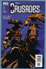 The Crusades #4 (Aug 2001, DC [Vertigo]) Steven Seagle, Kelley Jones