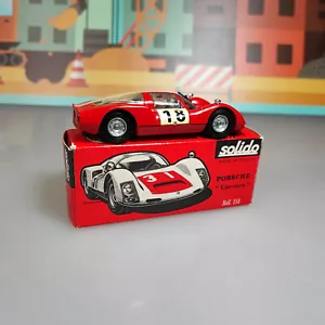 Porsche Carrera 6 (906) 1:43 - Solido Original 60er jahre ROT #18 - Bild 1 von 12