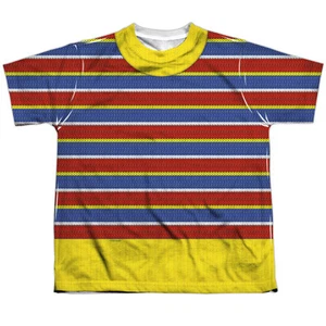SESAME STREET ERNIE COSTUME Licensed Kids Boys Girls Front Print Tee Shirt MED - Picture 1 of 3