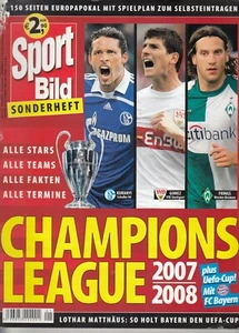 Sport-Bild-Sonderheft Europapokal Saison 2007/08 - Bild 1 von 5