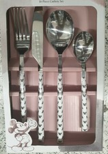 Disney Mickey 16 Piece Cutlery Set NEW - LOOK AT ALL MY NEW MICKEY KITCHEN RANGE
