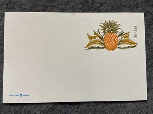 A Pineapple, stamped USA 26 cent Vintage Postcard - Picture 1 of 2
