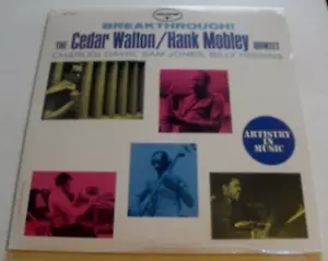 CEDAR WALTON / HANK MOBLEY - Breakthrough - New, Sealed Vinyl LP Record - Imagen 1 de 2