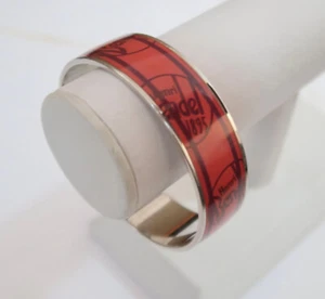 HENRI BENDEL enamel logo bangle - Picture 1 of 6