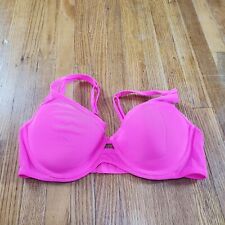 Smart and Sexy Mesh Plunge Bra Sz 34C Underwire Style SA1389 PINk