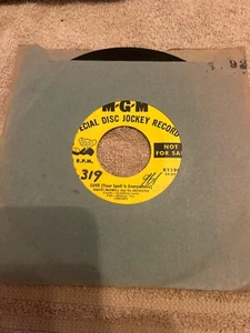 Robert Maxwell Love/Junk Man 7'' 45rpm M-G-M Special Disc Jockey Record K11946 - Picture 1 of 2