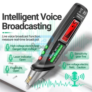 ANENG VC1019 Test Pen Voice Broadcast Voltage Detector 12-1000V Volt Current AC - Bild 1 von 15