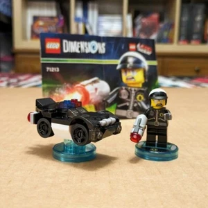 LEGO Dimensions • Bad Cop & Police Car w/Tags (#71213) Lego Movie - Picture 1 of 2