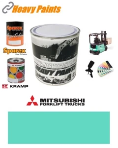 Mitsubishi Aqua Forklift Truck Paint High Endurance Enamel Paint 1 Litre Tin - Picture 1 of 3
