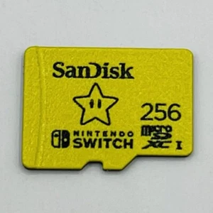 Sandisk 256GB MicroSDXC Card for Nintendo Switch - Excellent Condition [35124] - Picture 1 of 7