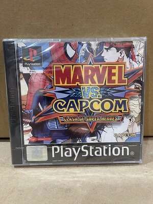 Marcel VS. Capcom PS1 Playstation 1 UK PAL English Re-sealed - READ DESCRIPTION - Image 1 of 4
