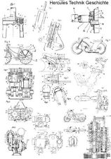 Hercules Zweiräder Technik  Kompendium 750 Seiten