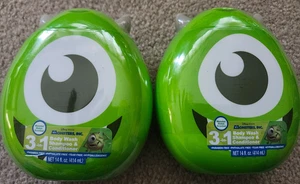 Monsters, Inc. Mikey 3 in 1 Duschgel, Shampoo & Conditioner x 2 FABRIKVERSIEGELT - Bild 1 von 3