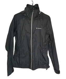 Columbia Windleserjacke Damen blau mit Reißverschluss und Kapuze / Größe Small  - Bild 1 von 6