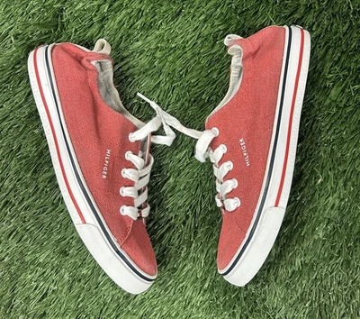 Zapatos para mujer Tommy Hilfiger Todeshi de lona roja talla 7,5 estilo costa Foto 1 de 4