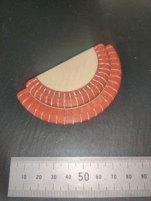 Dolls House Front Door Steps Half Moon Brick Double Entry Steps 1:16  Accessory - Image 1 of 4