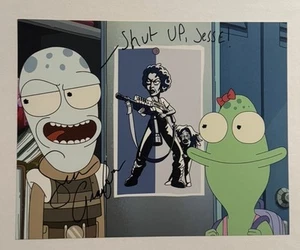 SEAN GIAMBRONE SIGNED 8x10 FOTO SOLAR OPPOSITES SYNCHRONSPRECHER HANDSIGNIERT COA - Bild 1 von 1