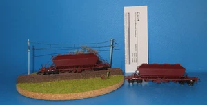 Kuehn  TT  51410  2x Kaliwagen Typ Uaoos 9331 der DR ohne Druck    Epoche V#8211 - Bild 1 von 11