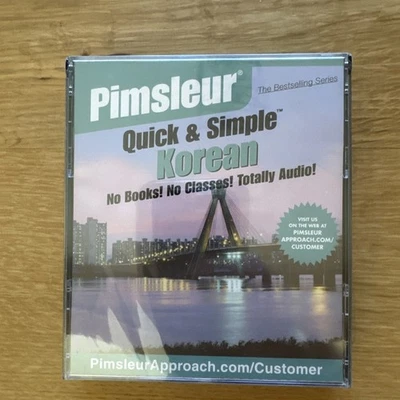 Pimsleur Quick & Simple Korean CD NEW Sealed - Image 1 of 4