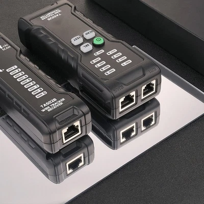 Testeur de câble réseau test de continuité test électrique pour Ethernet - Photo 1/4