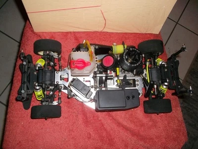 RC-Auto-Verbrenner mit Nitromotor 1:10 Maßstab 2WD mit 2Gang-Automatik - Bild 1 von 4