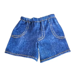 Vintage 80er Mattel Barbie Puppe Denim Blue Jean Shorts - Bild 1 von 2