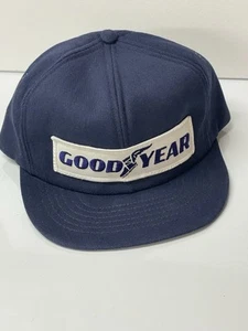 VTG Goodyear Embroidered Patch SnapBack Trucker Hat Cap Swingster USA READ - Picture 1 of 7