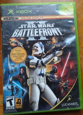 Star Wars Battlefront II 2 (Microsoft Xbox) Complete game, fast shipping - Image 1 of 3