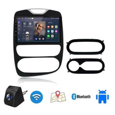 Autoradio Für Renault Clio 4 2017-2019 Android 13 GPS Nav DAB WIFI FM 2+64GB KAM - Bild 1 von 4